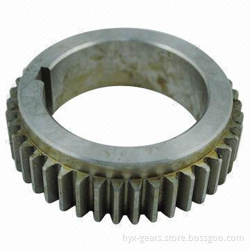Spur gear, big moduel with high precision for machines and high finish